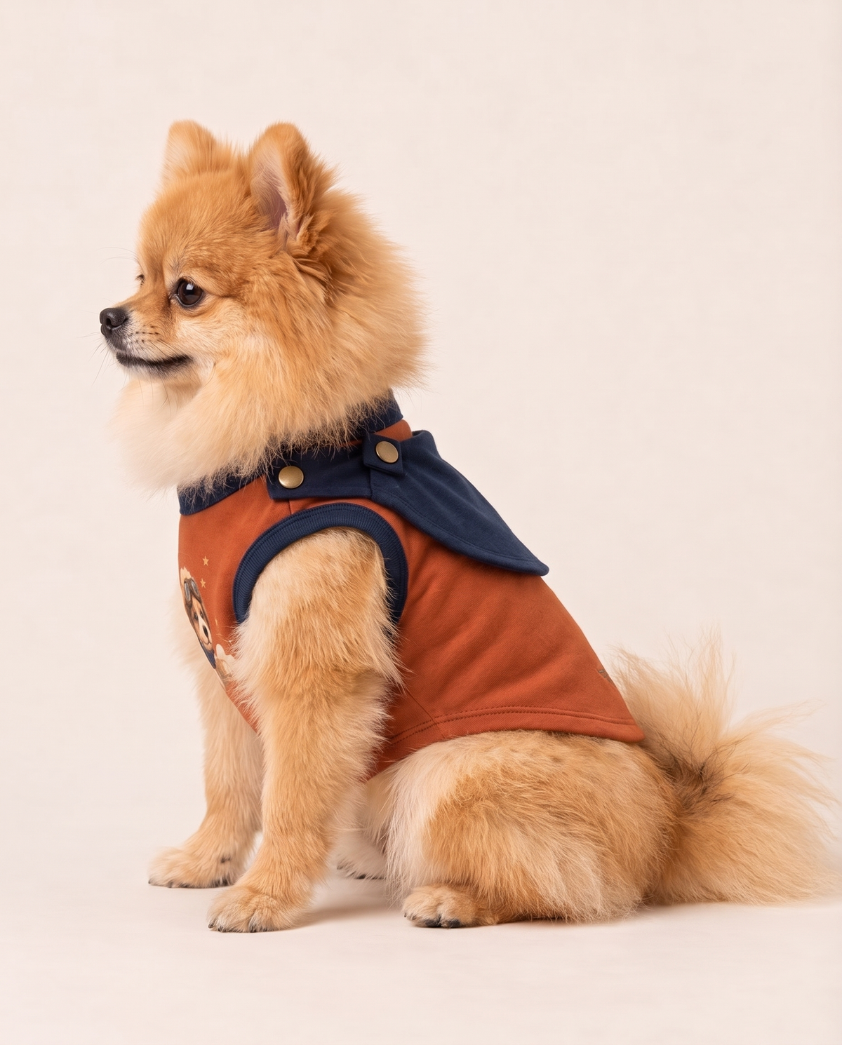 Sky Sentinel Superhero Dog Costume with Cape