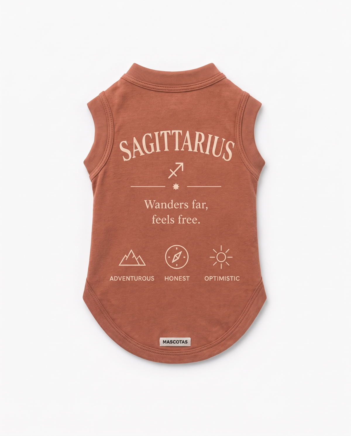 Sagittarius Zodiac Pima Cotton Dog Shirt