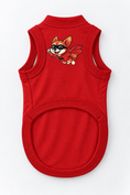 Load image into Gallery viewer, Hero Hound Flight Tee | Red Superhero Dog Shirt
