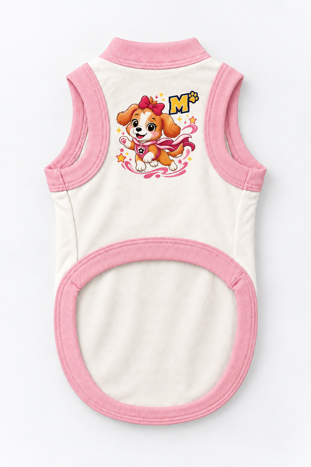 Sparkle Pup Magic Tee | Pink Magical Girl Dog Shirt