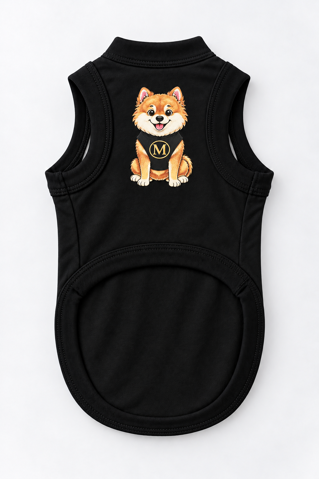 Night Guardian Dog Tee | Black Superhero Dog Shirt