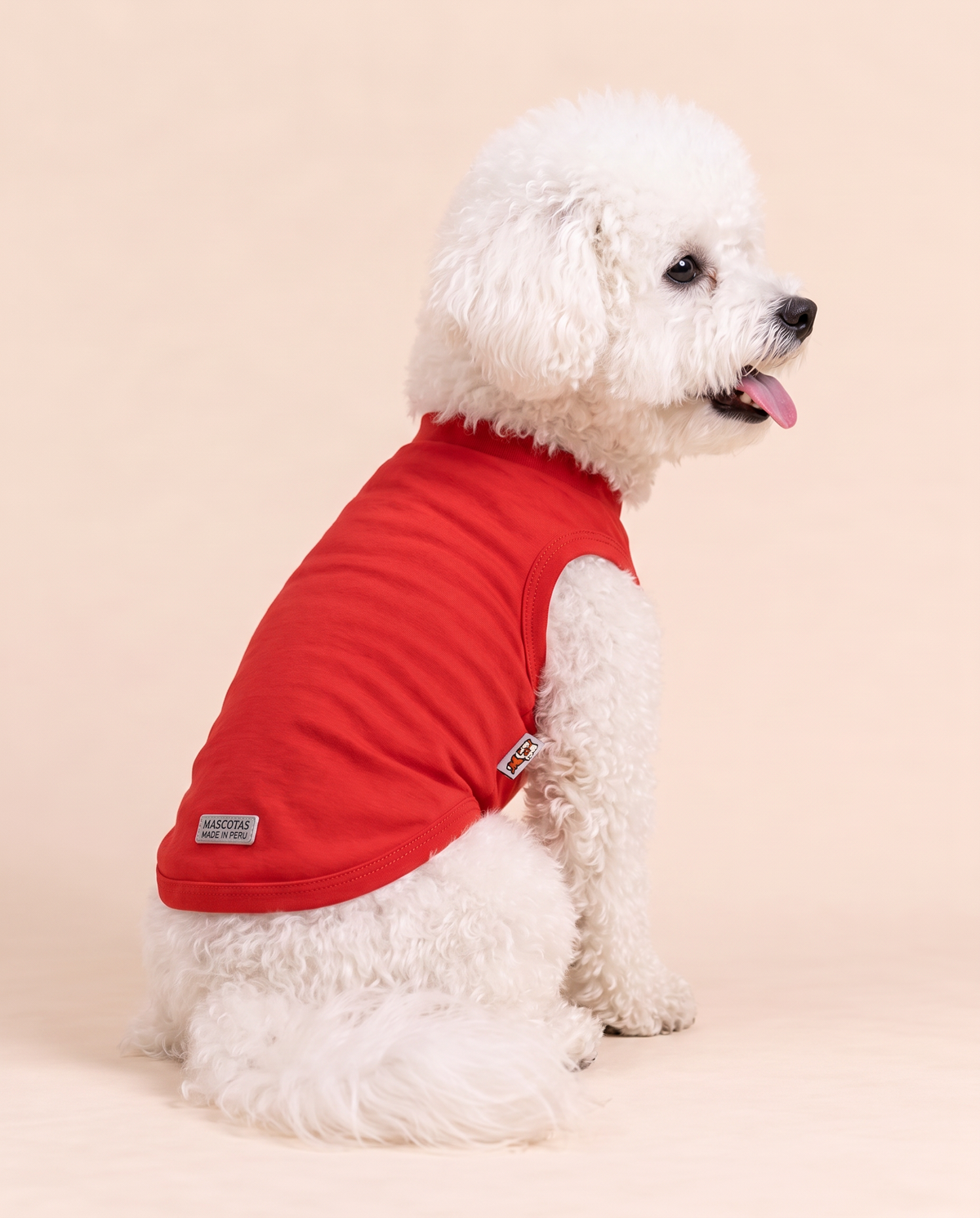 Hero Hound Flight Tee | Red Superhero Dog Shirt