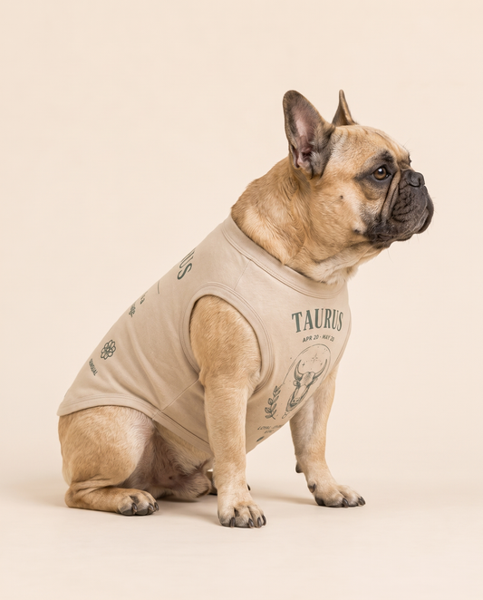 Taurus Zodiac Pima Cotton Dog Shirt