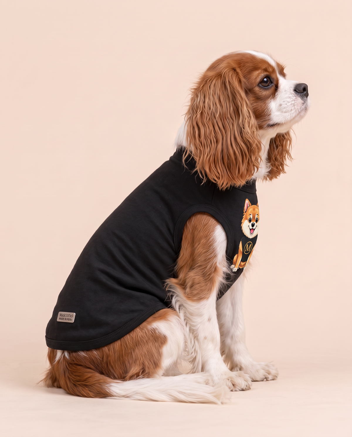 Night Guardian Dog Tee | Black Superhero Dog Shirt